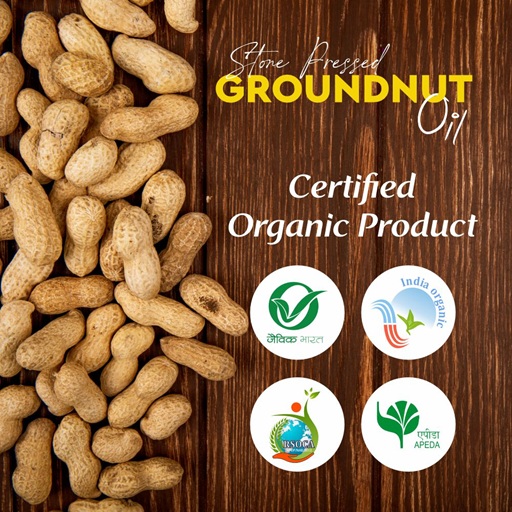 Organic Ground Nut Oil
